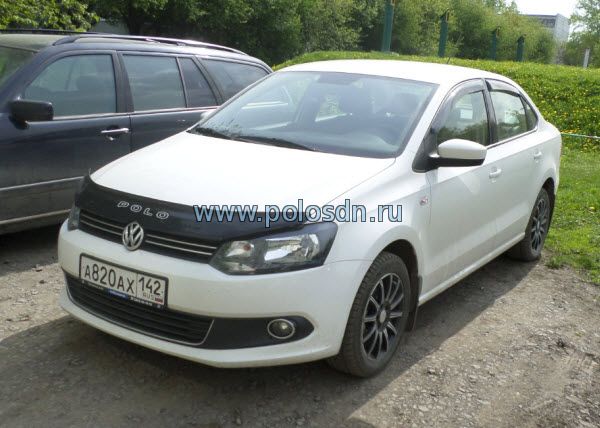 Установка сигнализации Volkswagen Polo Sedan